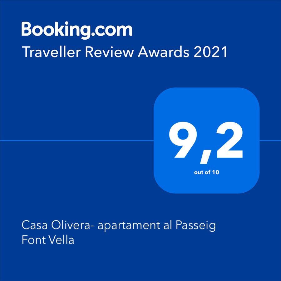 Casa Olivera- apartament al Passeig Font Vella Sant Hilari Sacalm Esterno foto
