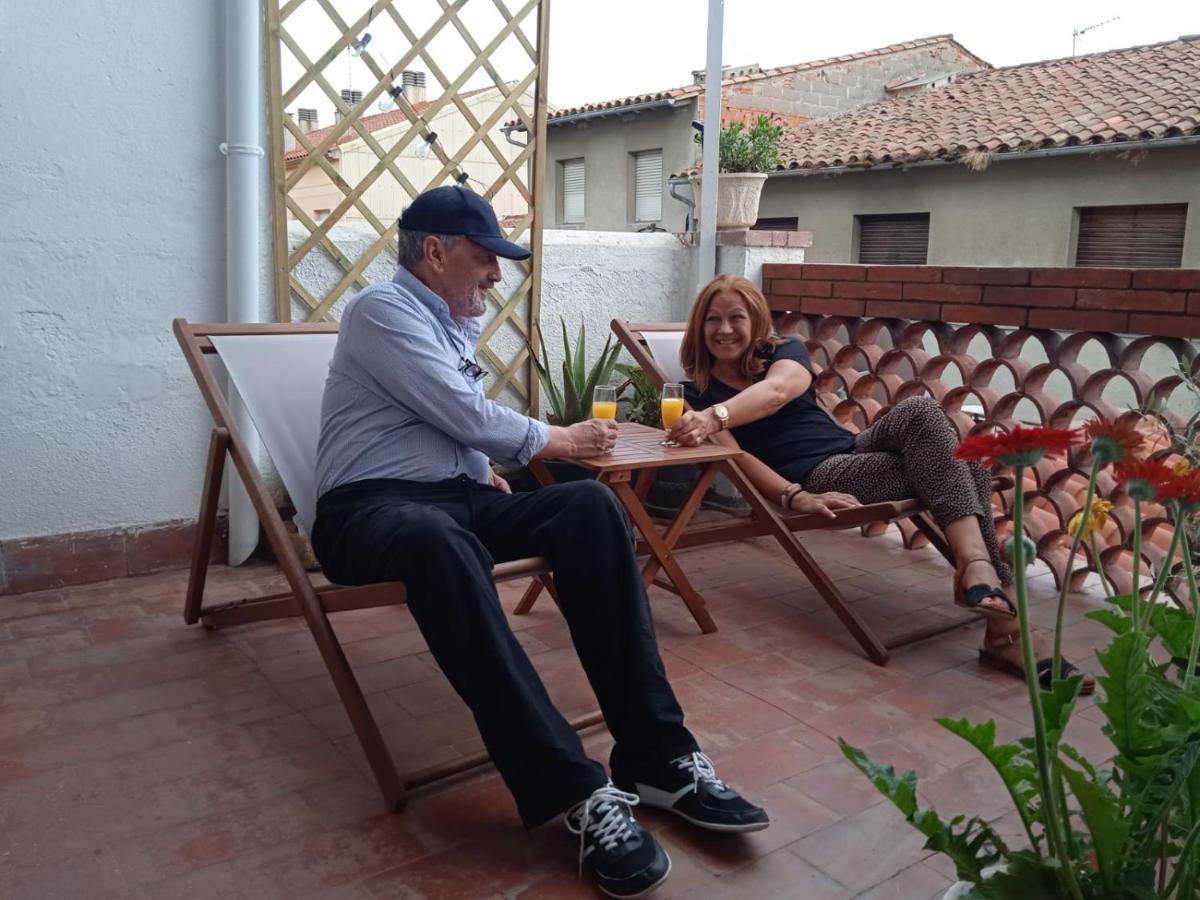 Casa Olivera- apartament al Passeig Font Vella Sant Hilari Sacalm Esterno foto